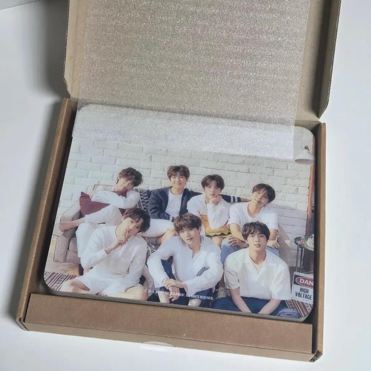 BTS 방탄 오늘 전시회 아크릴 시계