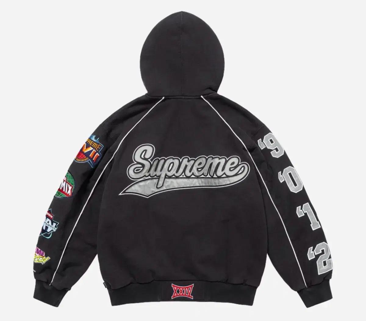 슈프림 플레이오프 후드집업