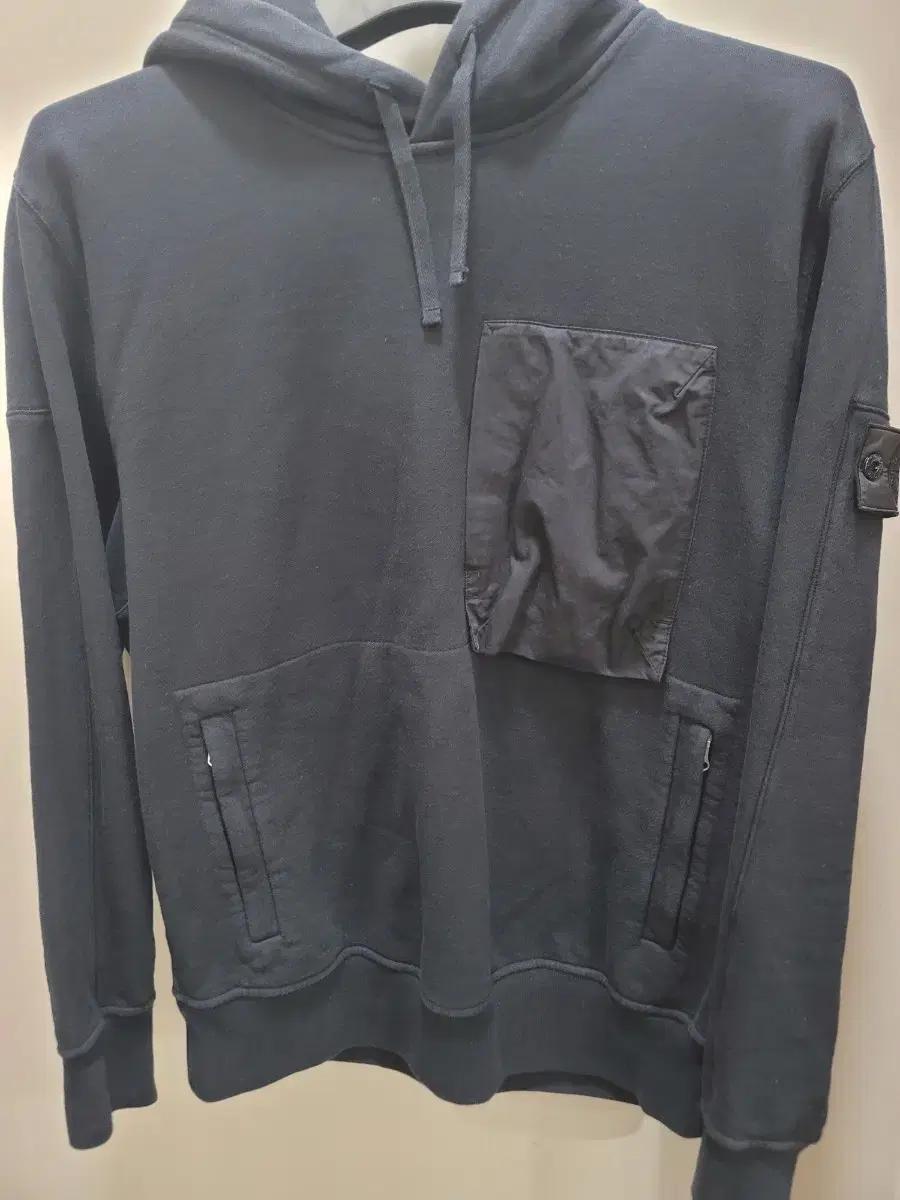 스톤아일랜드 쉐도우프로젝트 블랙 포켓 후드티