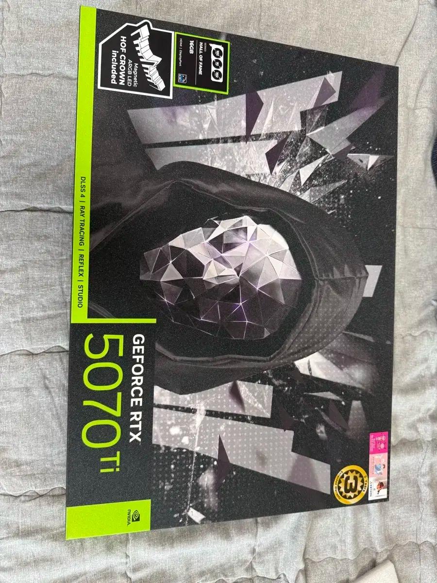갤럭시 GALAX HOF RTX5070ti D7 16GB