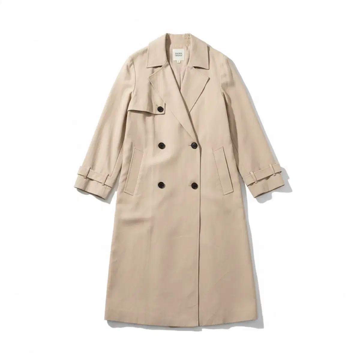여성F / 스튜디오 톰보이 더블 버튼 롱 트렌치코트