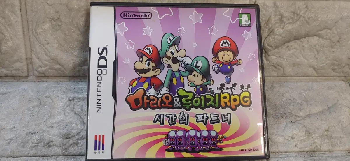 닌텐도 DS 정발 마리오와 루이지 RPG 시간의 파트너