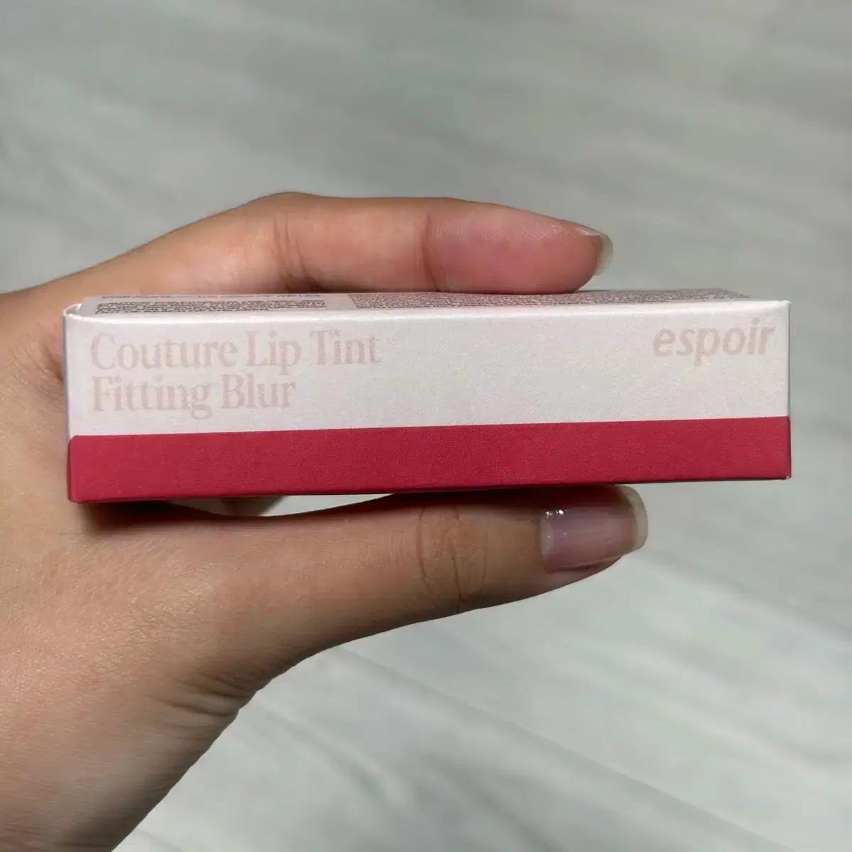 에스쁘아 꾸뛰르 립틴트 피팅 블러 샤워피치
