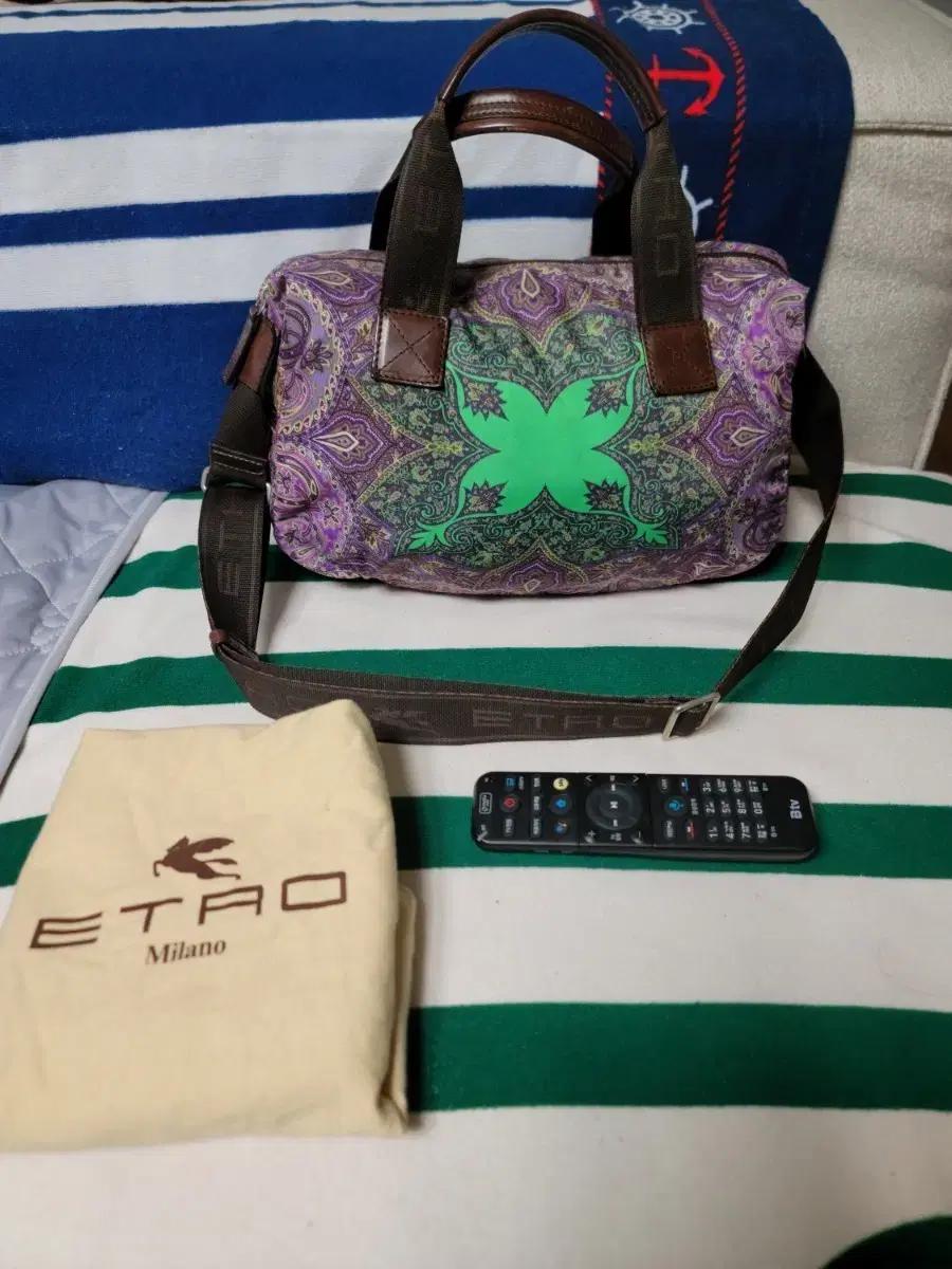 정품)에트로 페이즐리 패턴 토트/크로스백