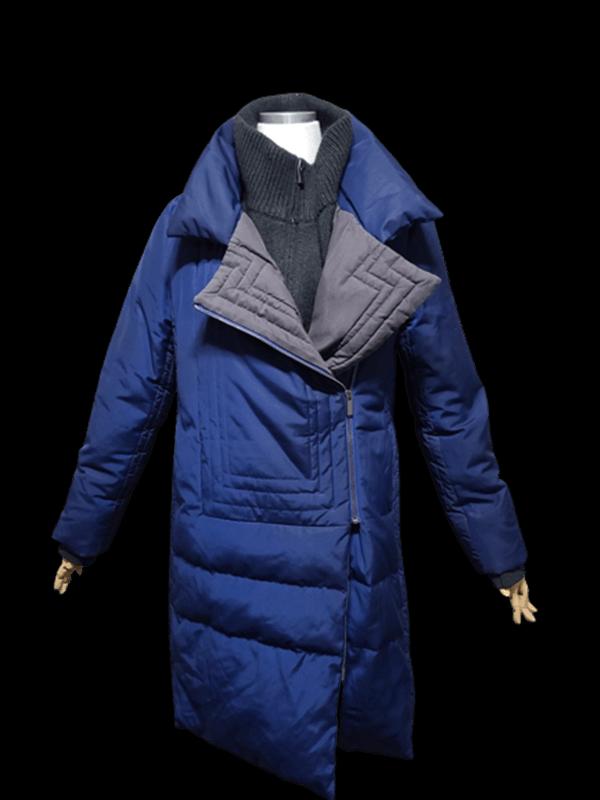 구호 정품 이중레이어드 오리털퍼 여성 겨울여자다운롱패딩점퍼코트85-94