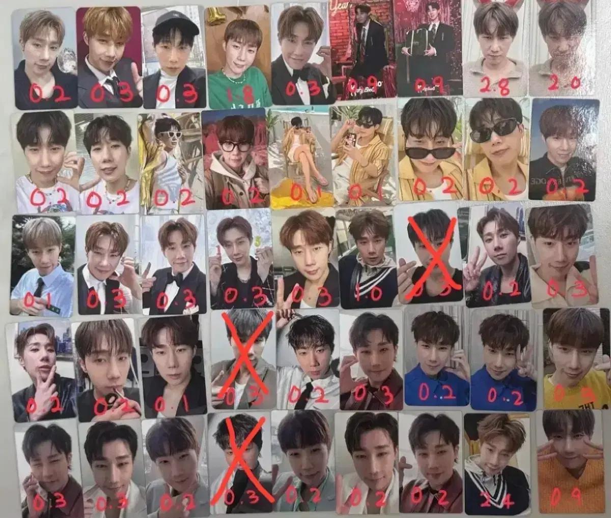 인피니트 김성규 포토카드 일괄양도
