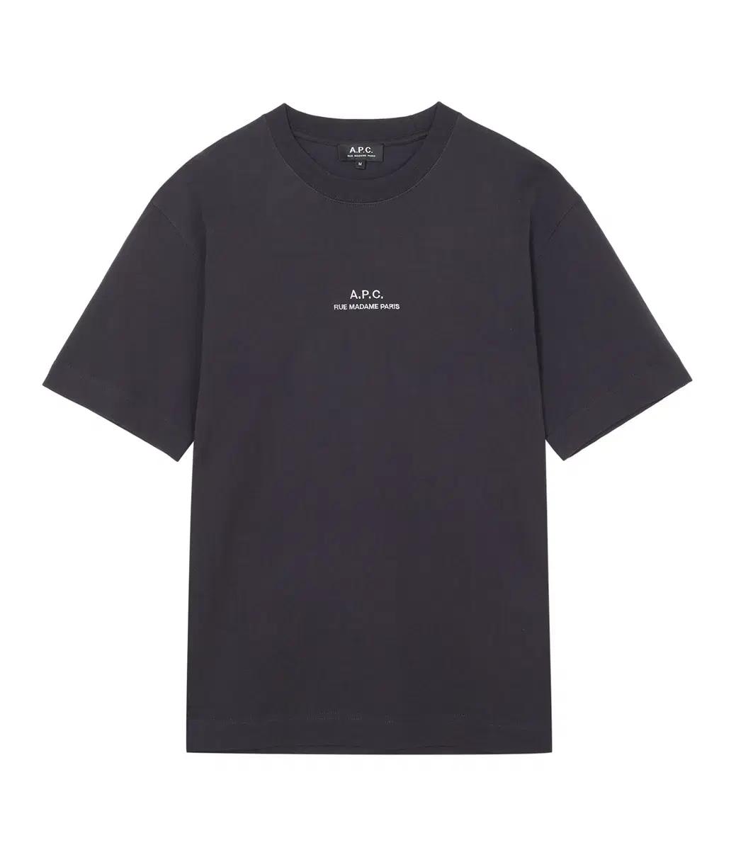 아페쎄 apc Peacock 반팔 티셔츠 루즈핏 2XL 네이비 새제품
