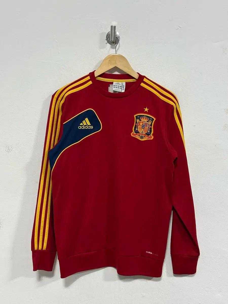 아디다스 스페인 축구 국가대표팀 맨투맨 L