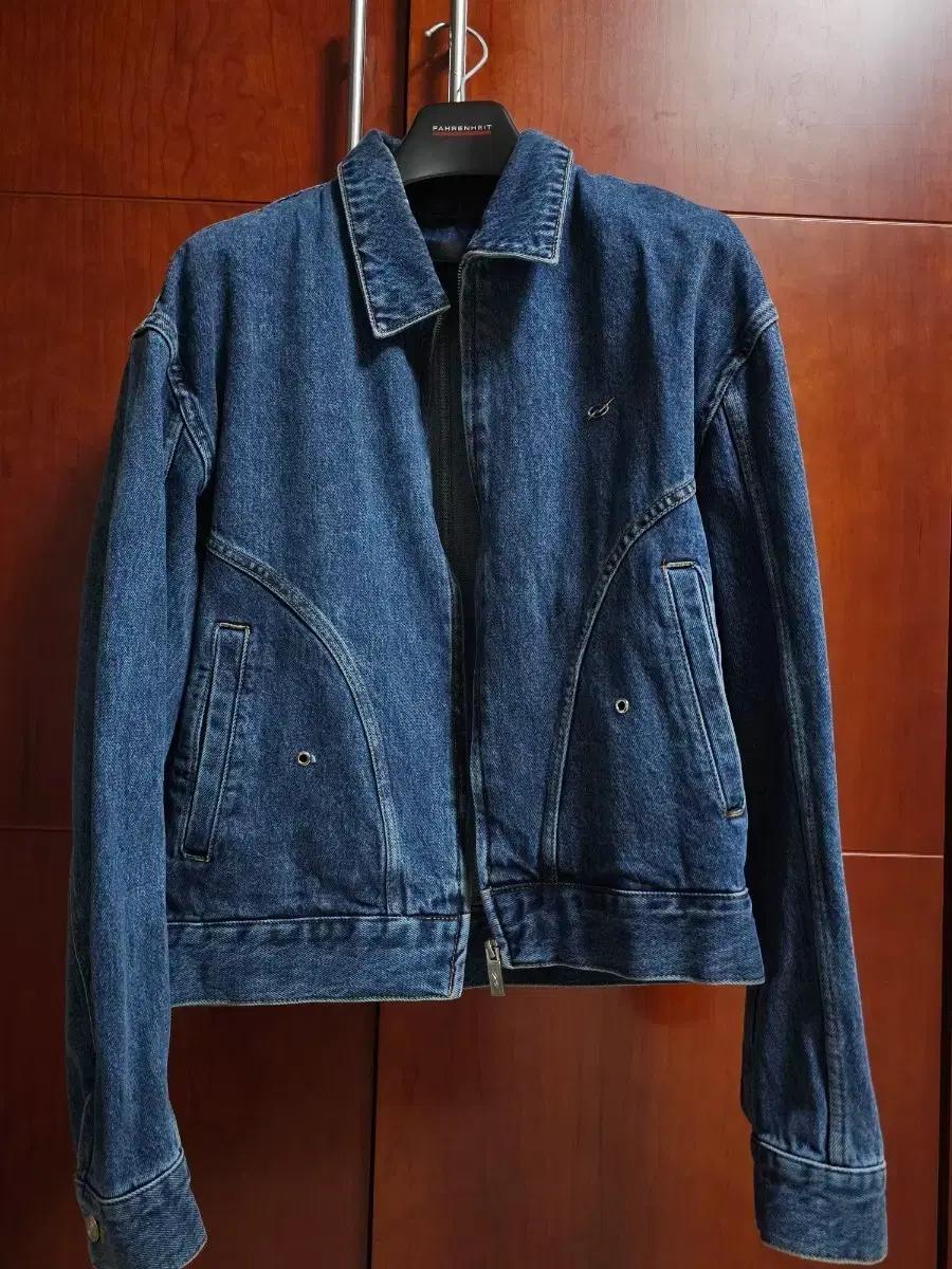51퍼센트 Bulky zipper denim Jacket
