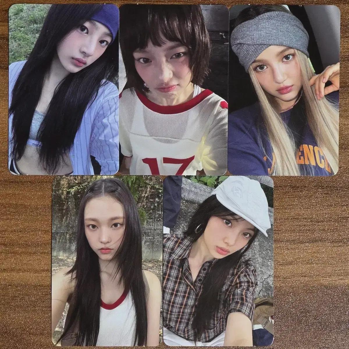 (빠른배송, 일괄) 뉴진스 하우스윗 공방 포토카드 포카 NEWJEANS