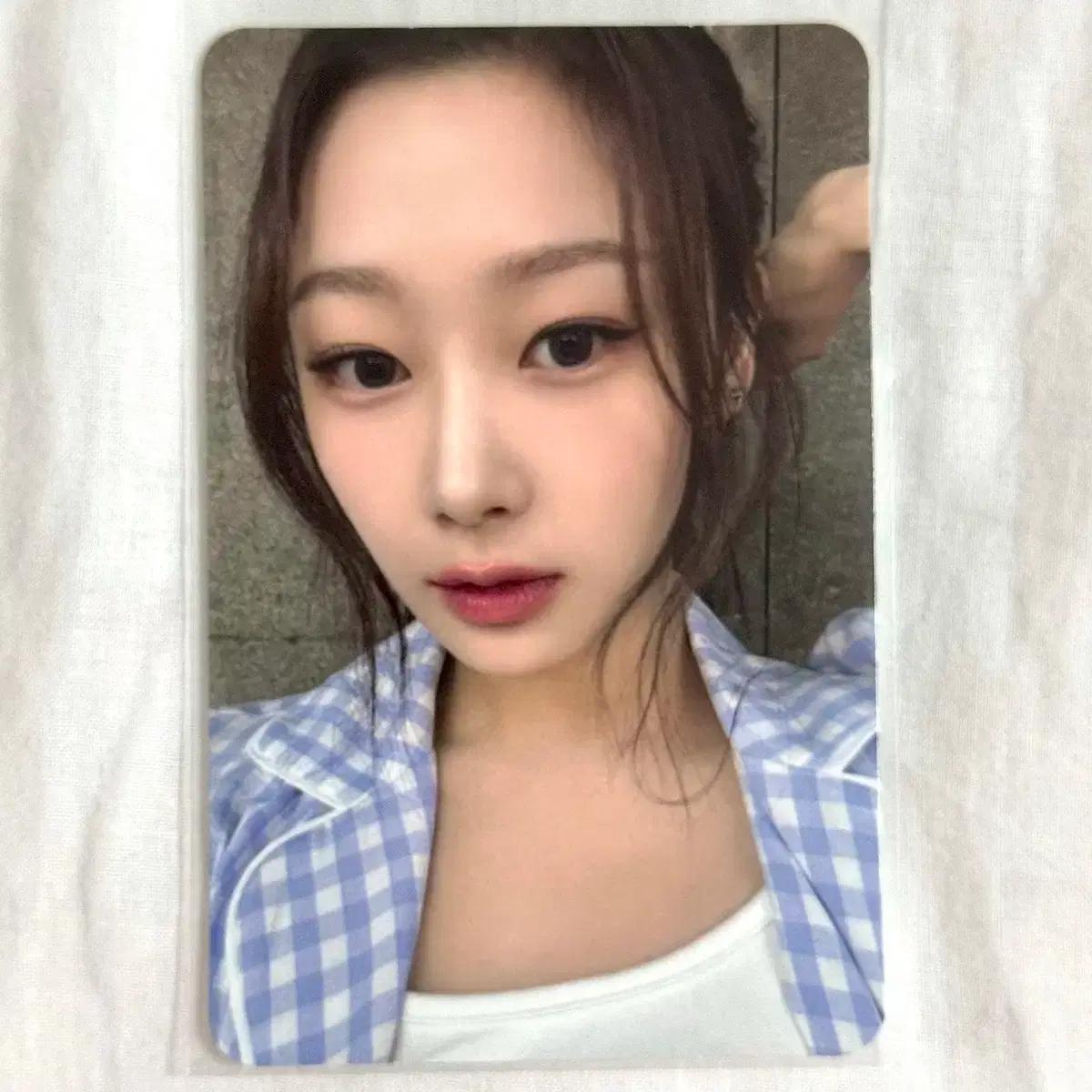 에스파 지젤 2022 핑크 크리스마스 엠디 포카