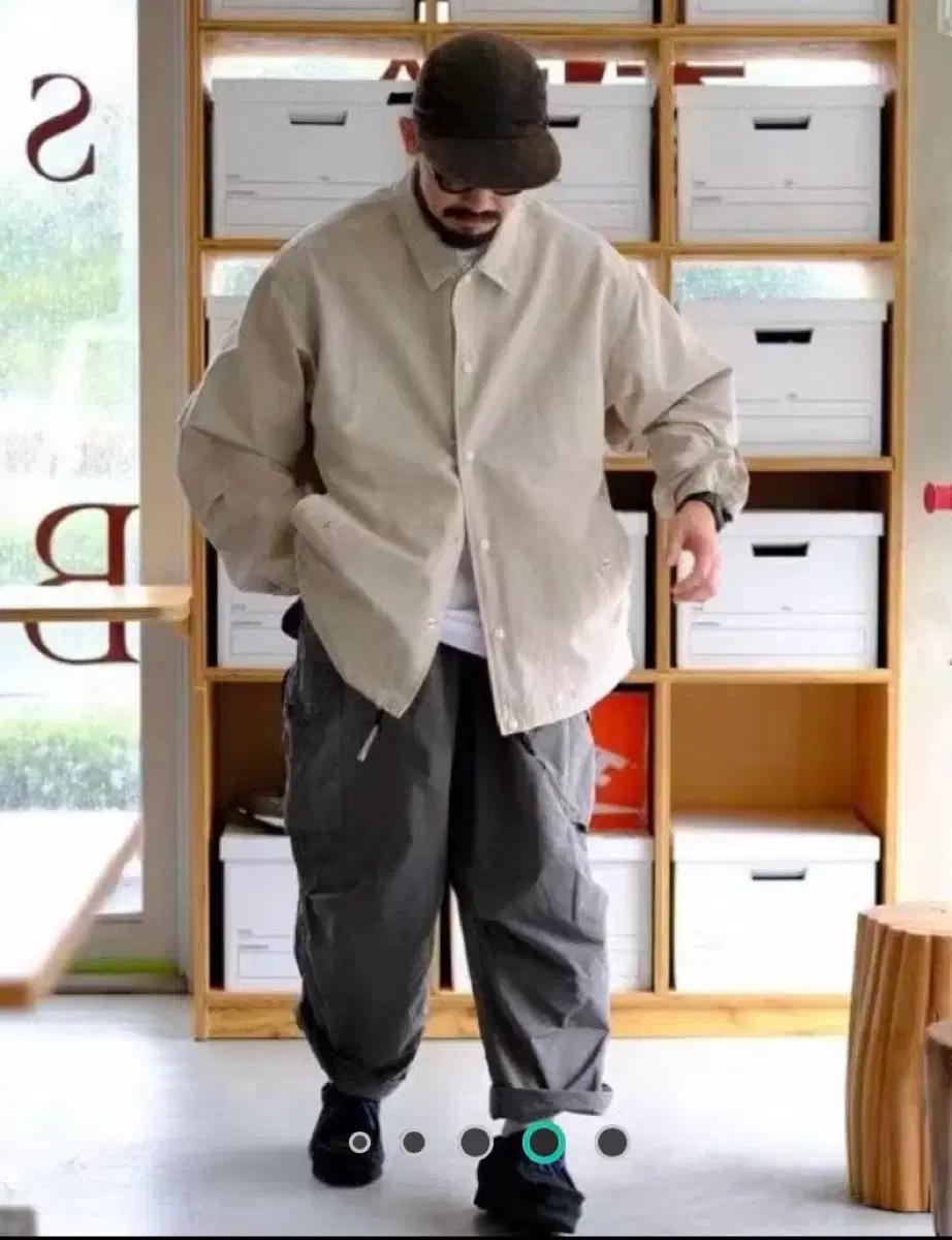 나나미카 노스페이스 퍼플라벨 코치자켓 블랙 L