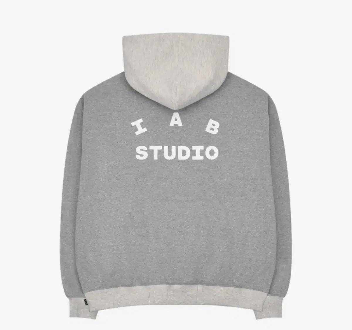IAB Studio Hoodie Dual Gray 아이앱 스튜디오 후드