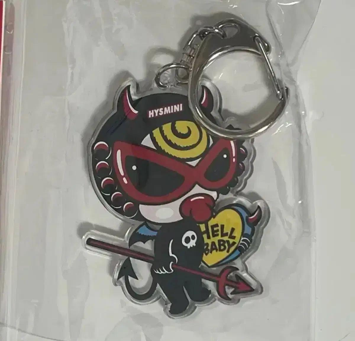 히스테릭 글래머 히스테릭 미니 아크릴 악마 키링