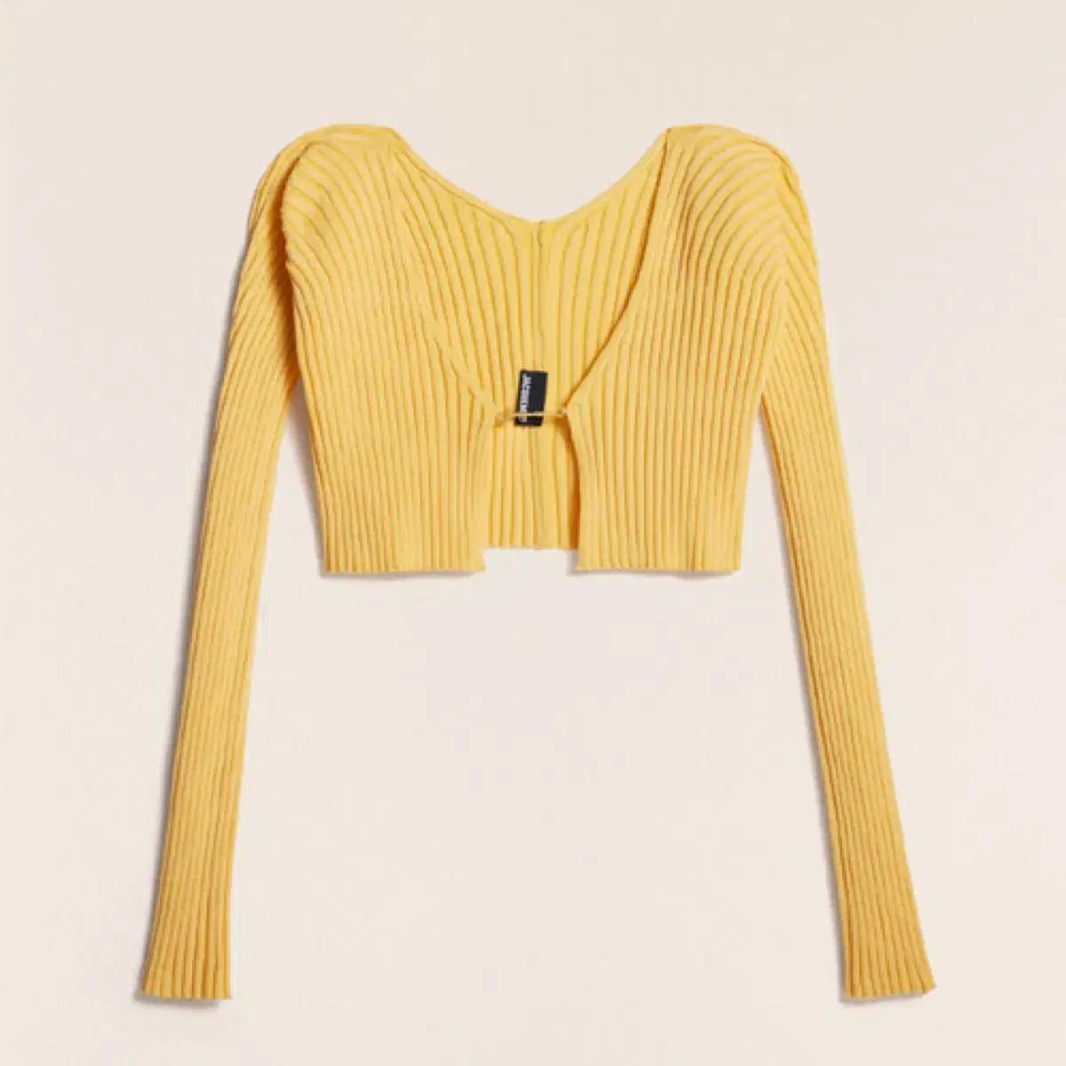 Jacquemus 자크뮈스 옐로우 가디건