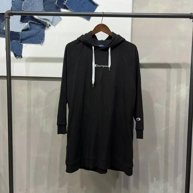 (95) 챔피온 여성 캐주얼 스트릿 후드 원피스