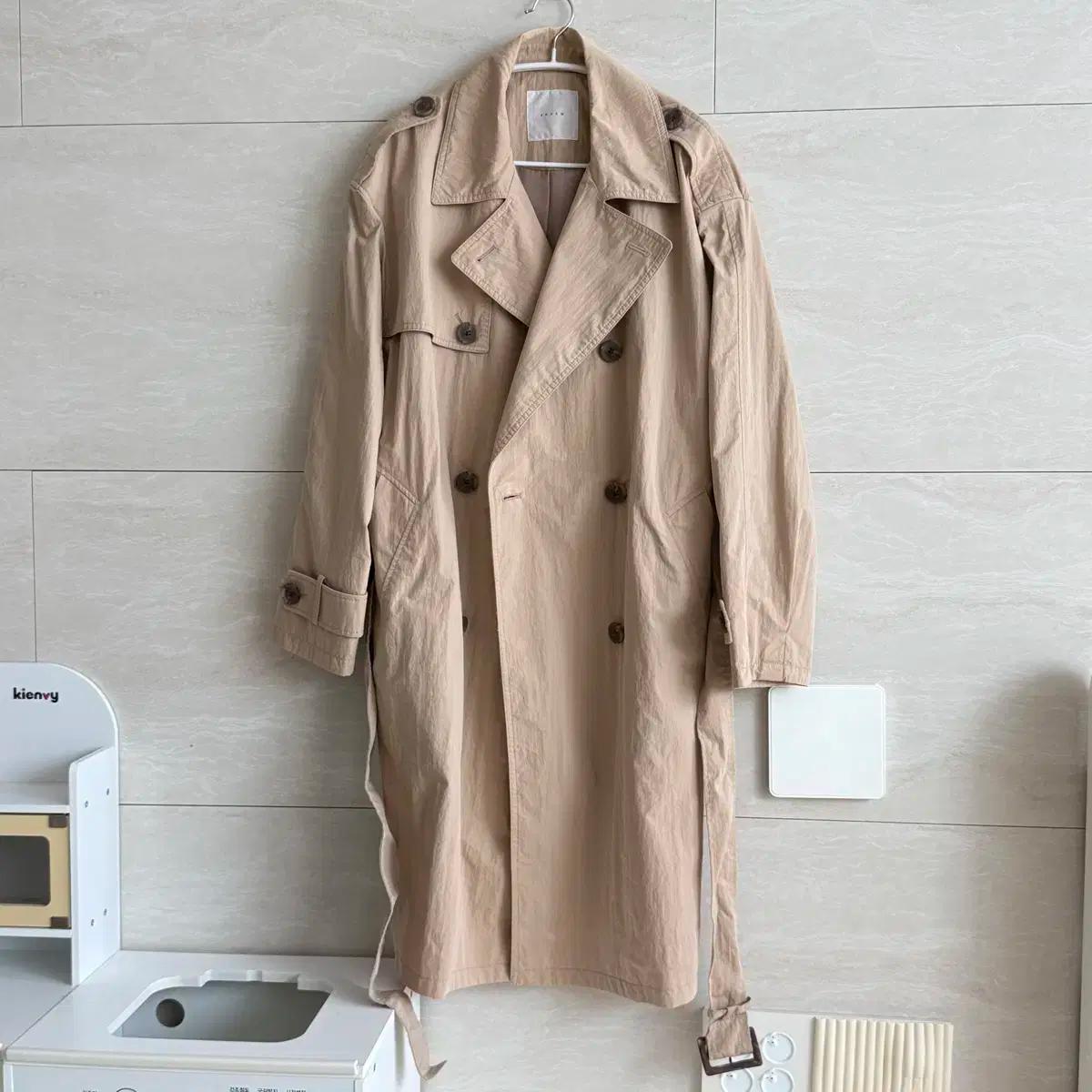 앤듀 여성 루즈핏 트렌치 코트 봄가을 free사이즈