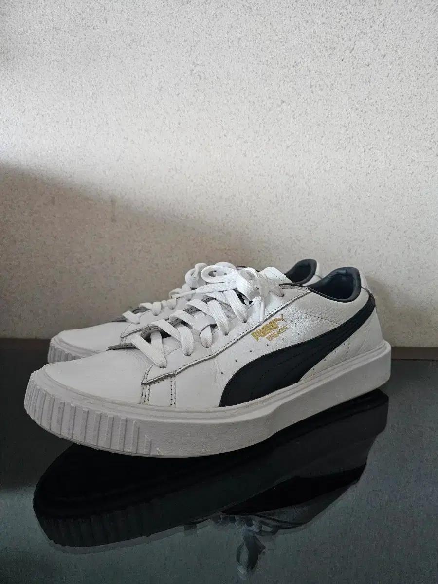 푸마 브레이커 레더 화이트 280 (PUMA Breaker Leather