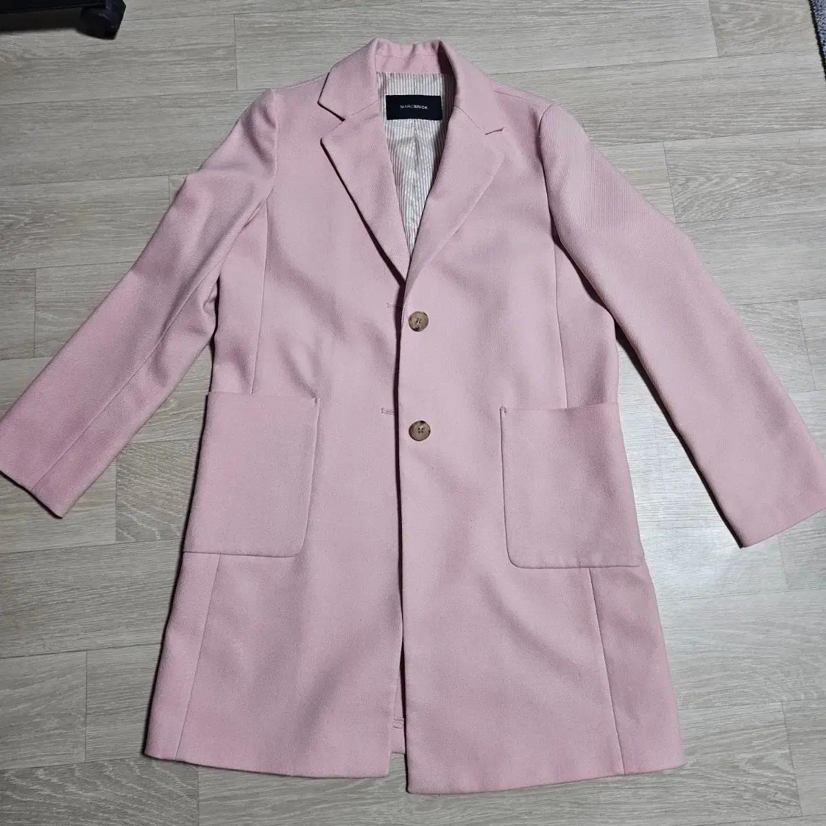 MARCBRICK 여성 핑크 코트 55