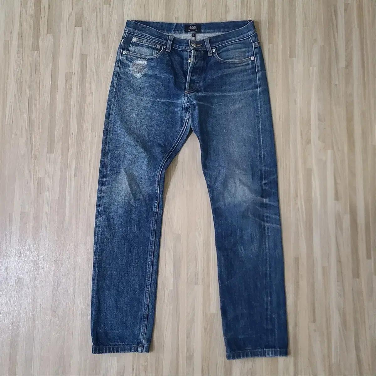 29~30/ 아페쎄 A.P.C. 데님 청바지 워싱진