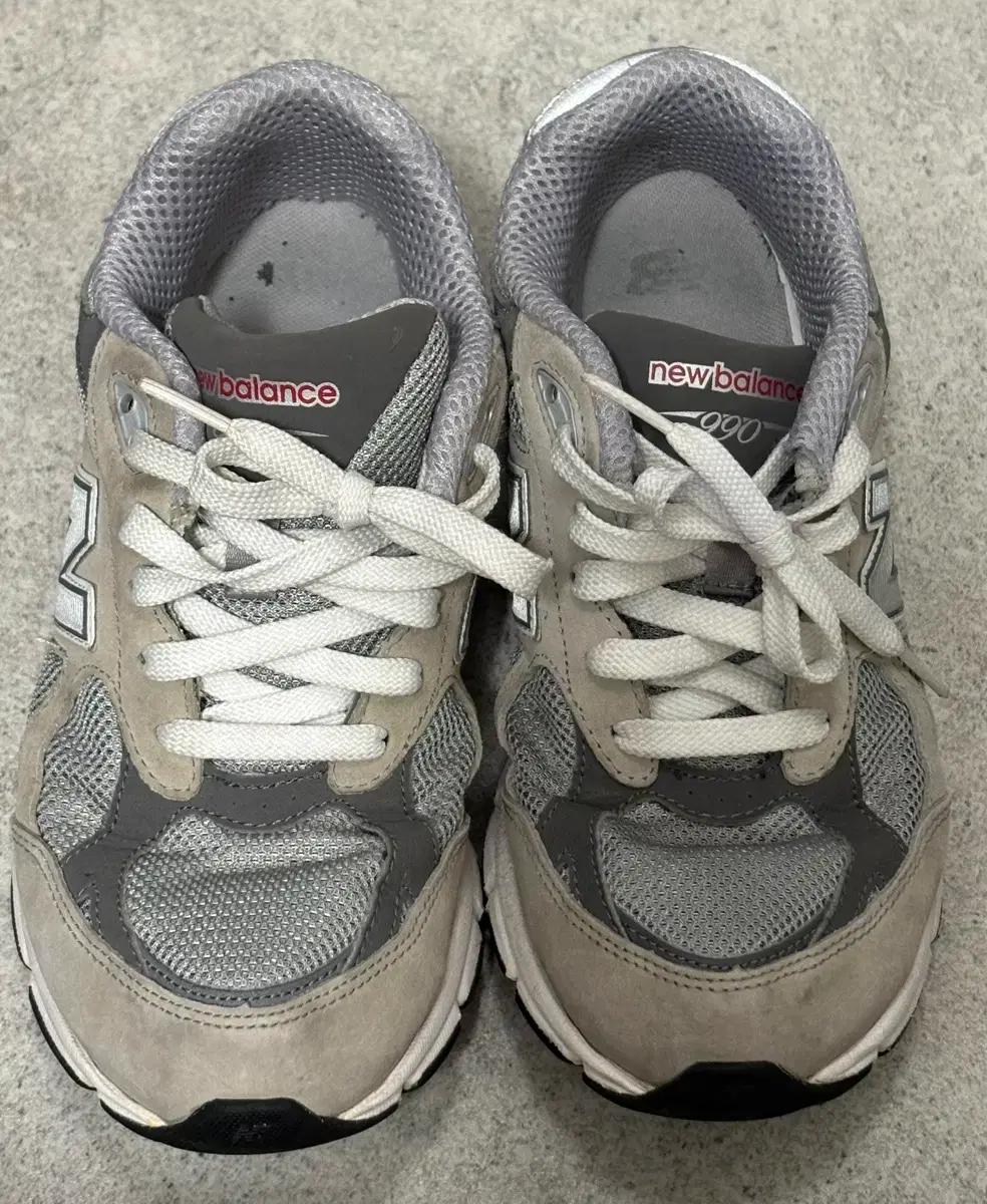 뉴발란스 키즈 990 운동화, 235mm