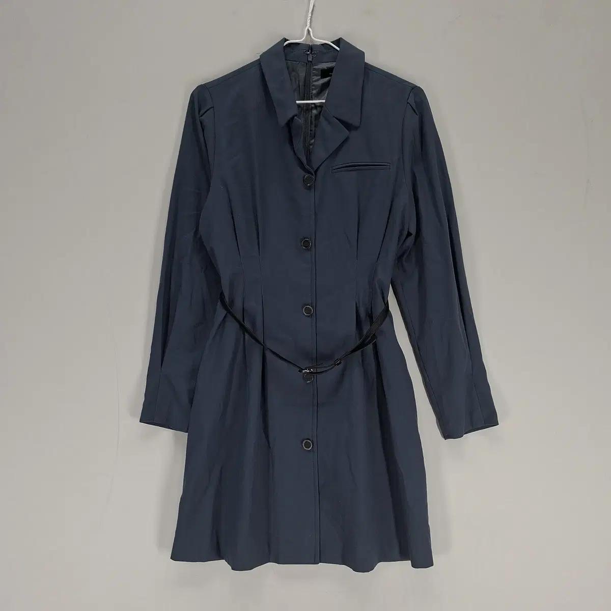 [신동품] 로엠 여95 원피스 2021 봄가을 네이비 64350