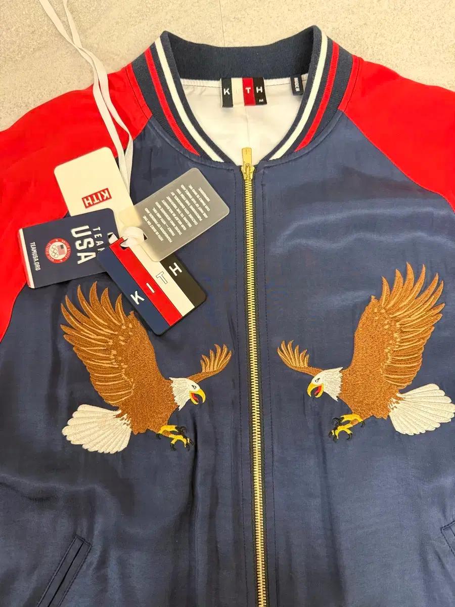 키스 kith 도쿄올림픽 팀USA souvenir 자켓