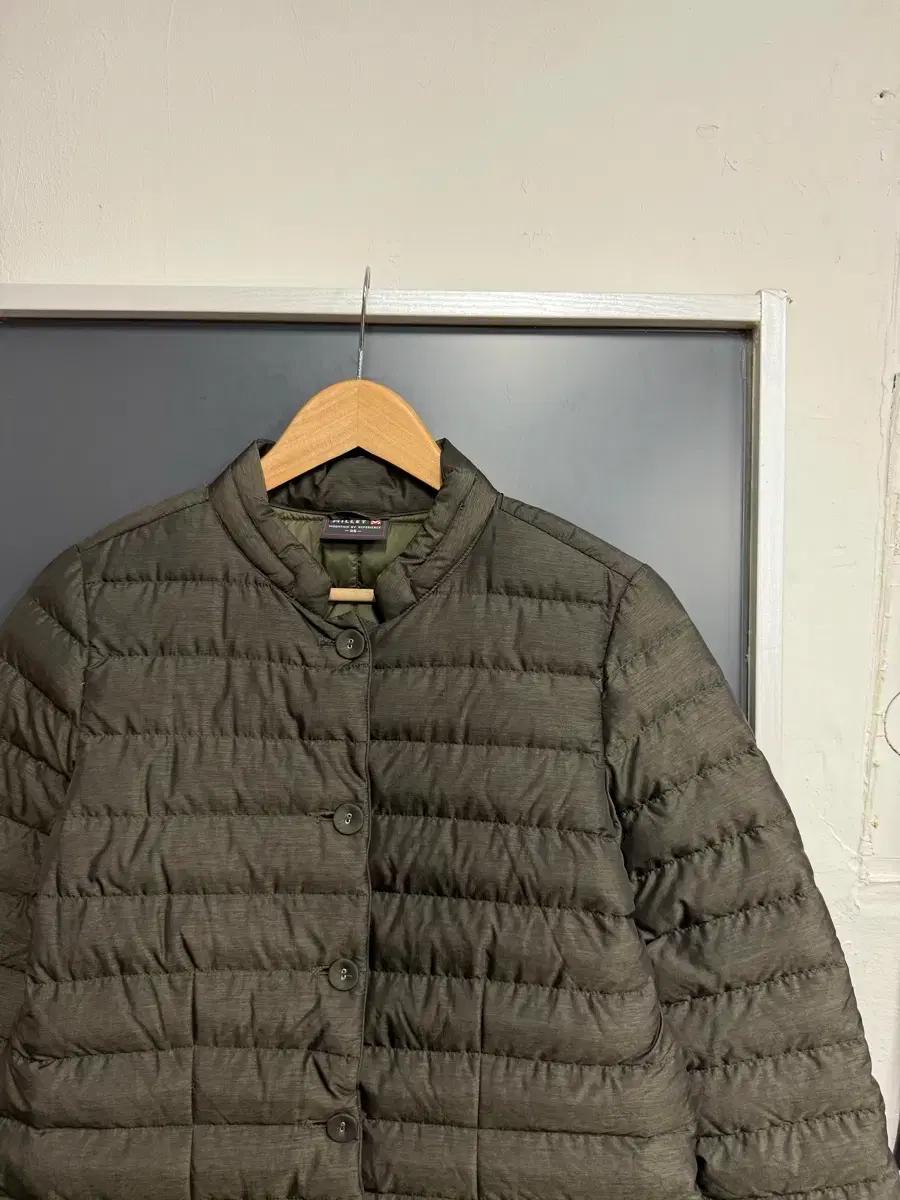 [M] 밀레 구스 다운 여성 롱 경량 패딩