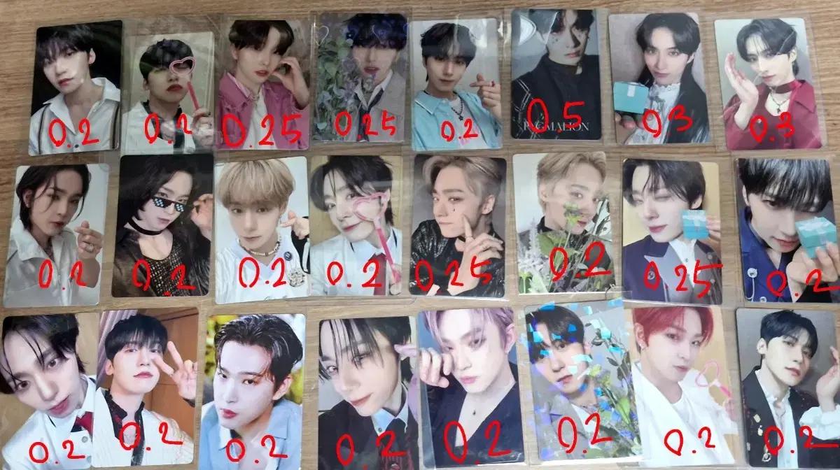 원어스 ONEUS 포카 판매