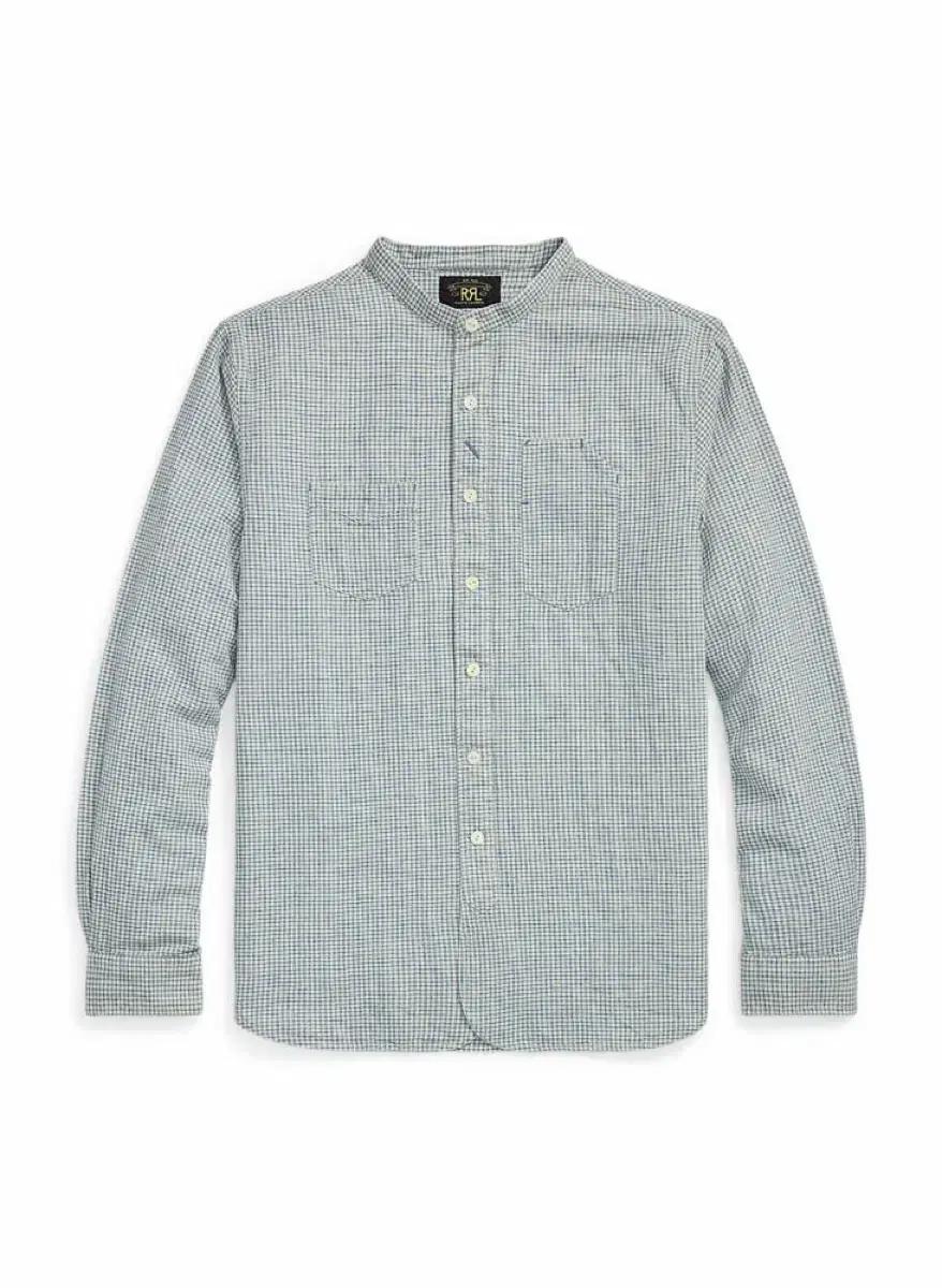 RRL 더블알엘  체크 코튼 리넨 워크셔츠 L