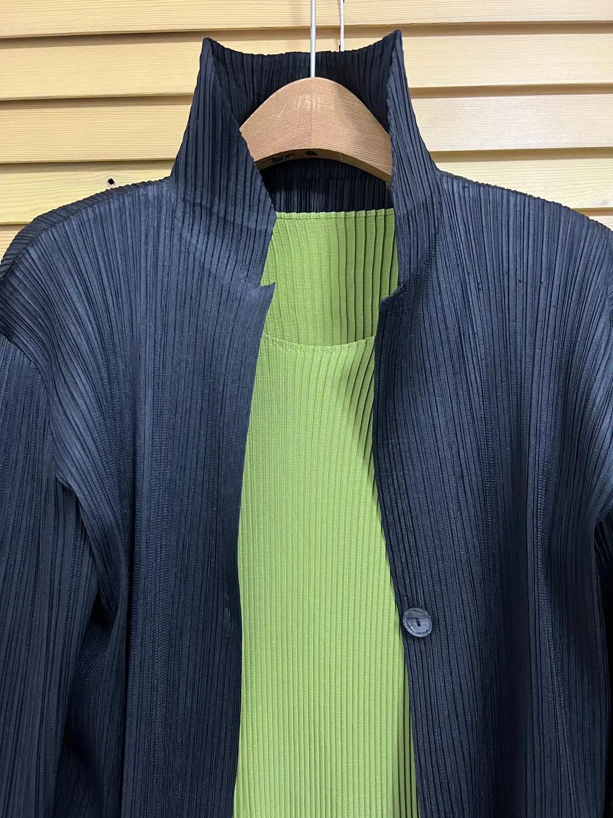 일본수입 여성 플리츠원피스 플리츠자켓 플리츠셋업 FREE