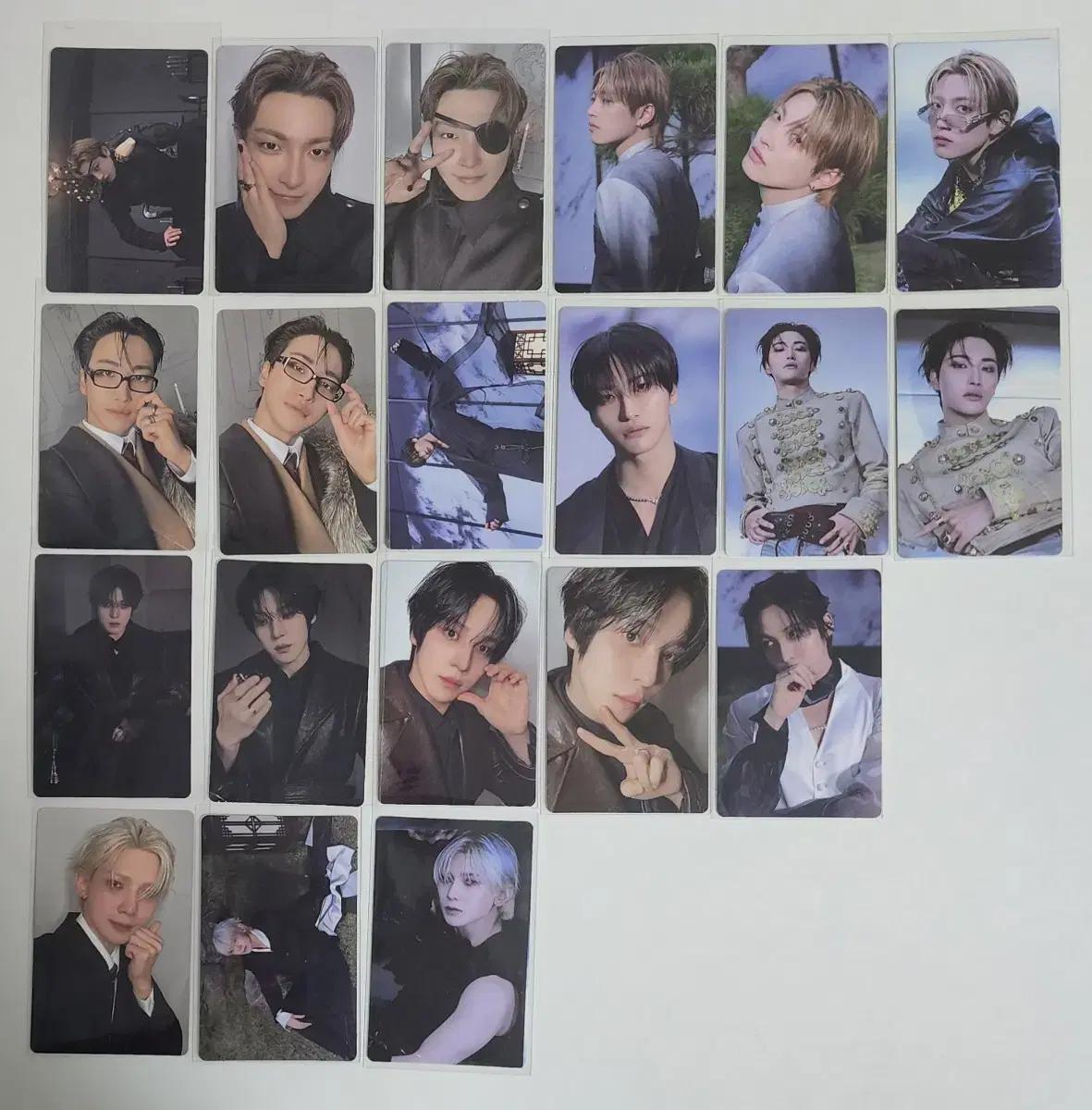 에이티즈 8ROOM 에잇룸 애니티즈 팝업 트레카 특전포카 앨포 스티커 등