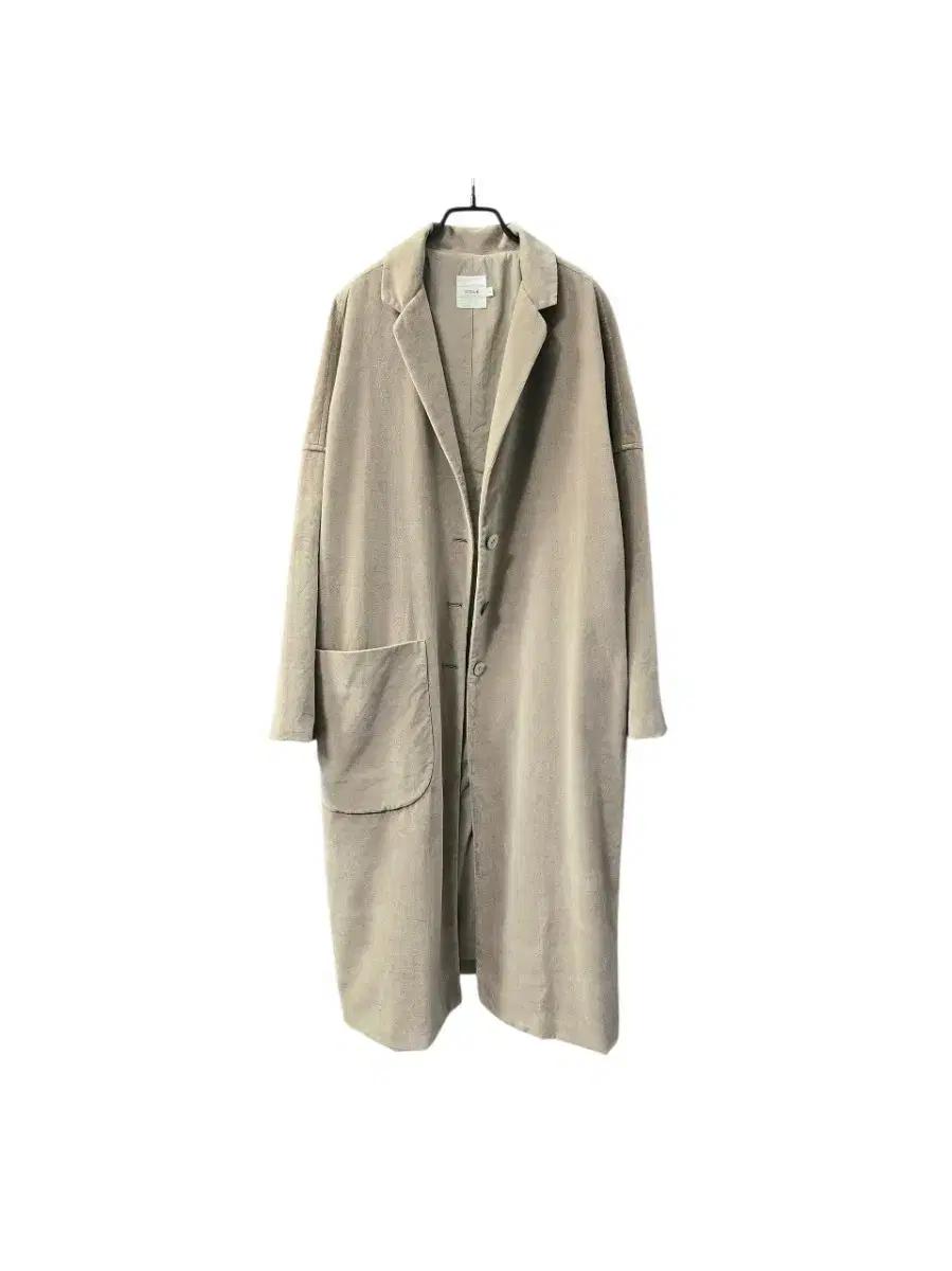 루디아K 세미오버핏 롱코트