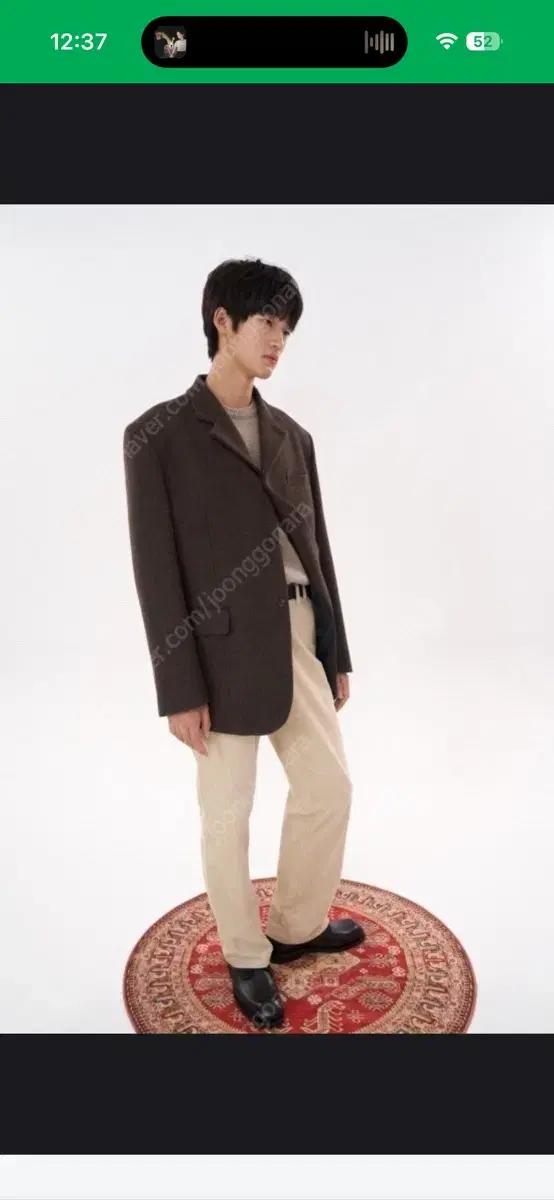 [삽니다] stu 19F/W 헤비 울 블레이저 브라운