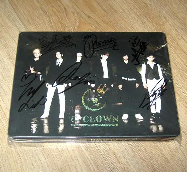 씨클라운 (C-Clown) 친필싸인- 미니앨범 : Not Alone CD