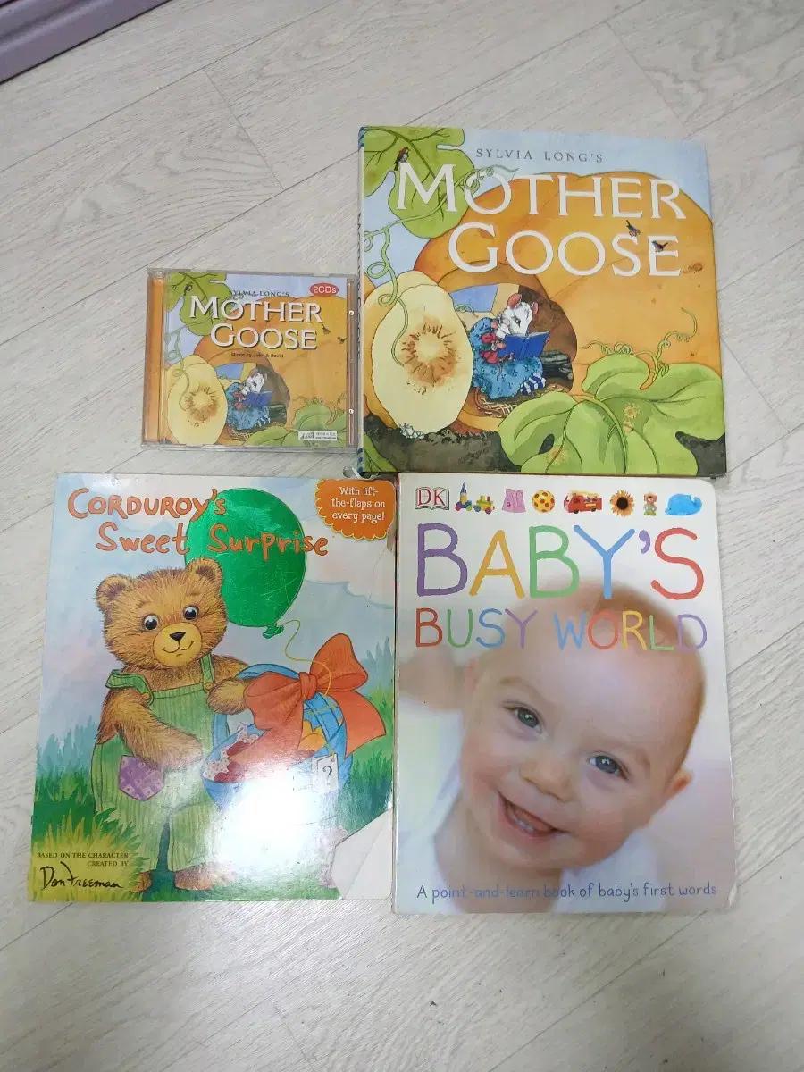 영어 그림책 세트 (Mother Goose, Corduroy's, Bab