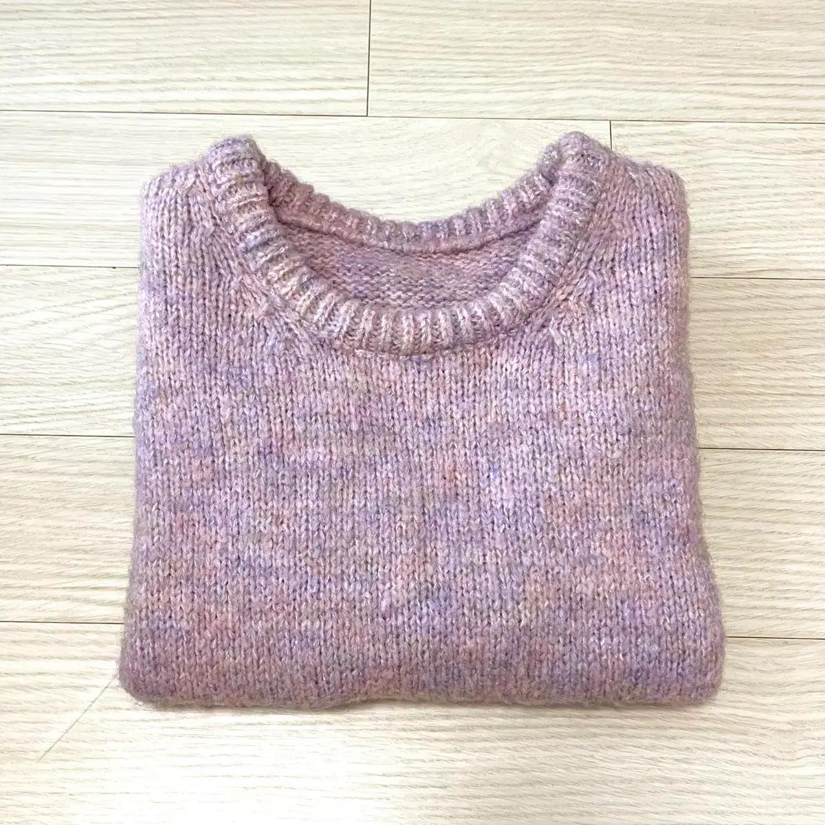 목폴라 레이어드 추천) 보세 반팔 니트 FREE