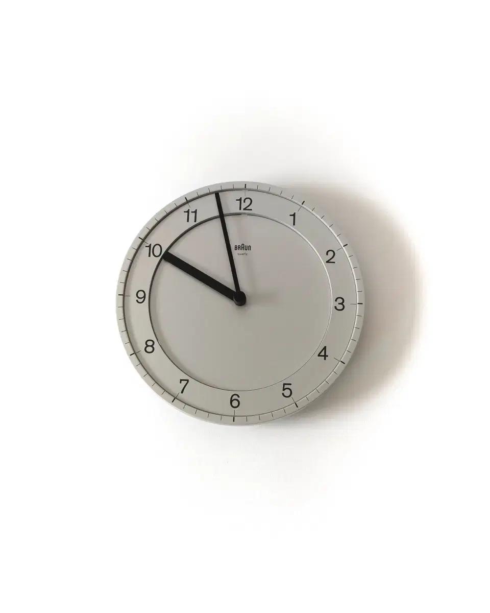 브라운 시계 벽시계 빈티지 소품 braun
