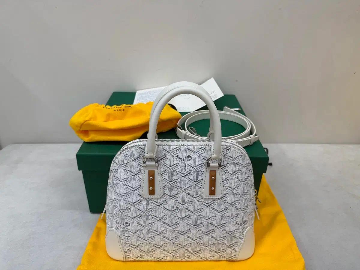 정품 고야드 미니방돔 스페셜 화이트 스트랩 포함