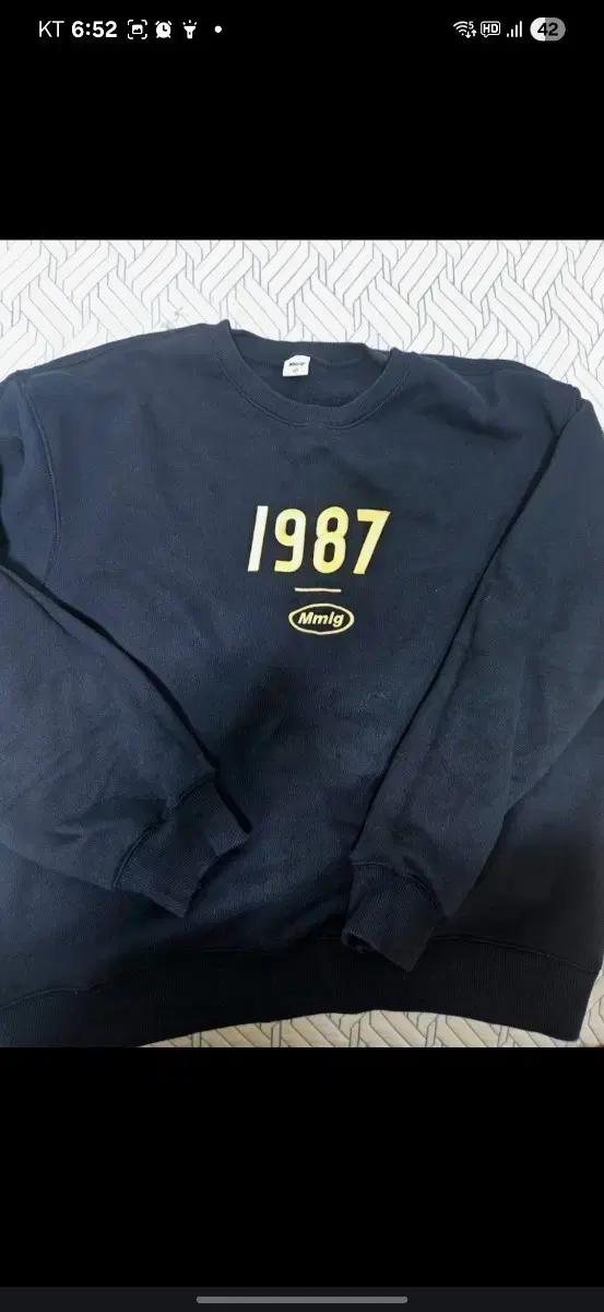 Mmlg 1987 맨투맨 네이비