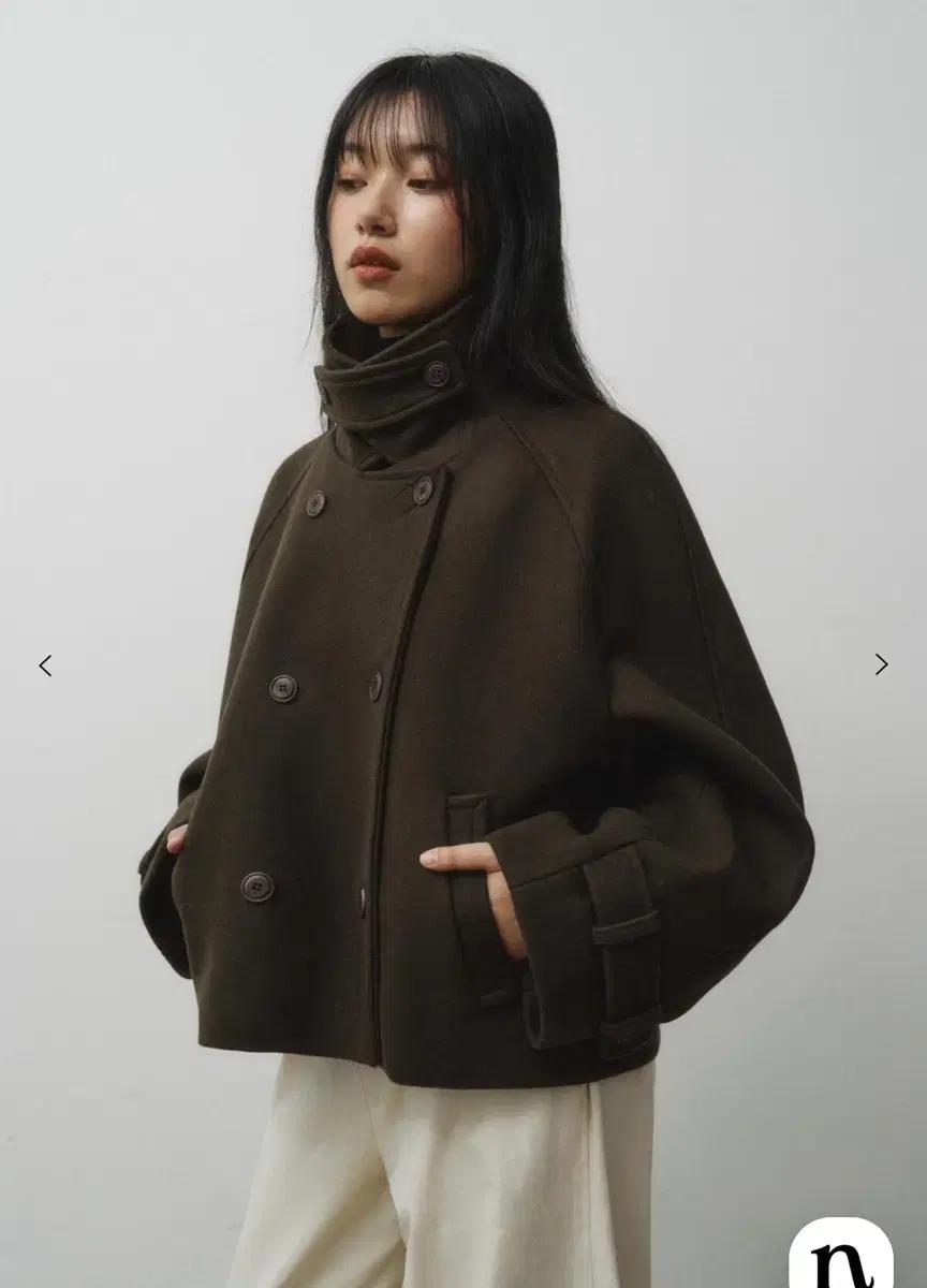 노멜렛 아만다 더블 숏코트 네이비 구합니다!