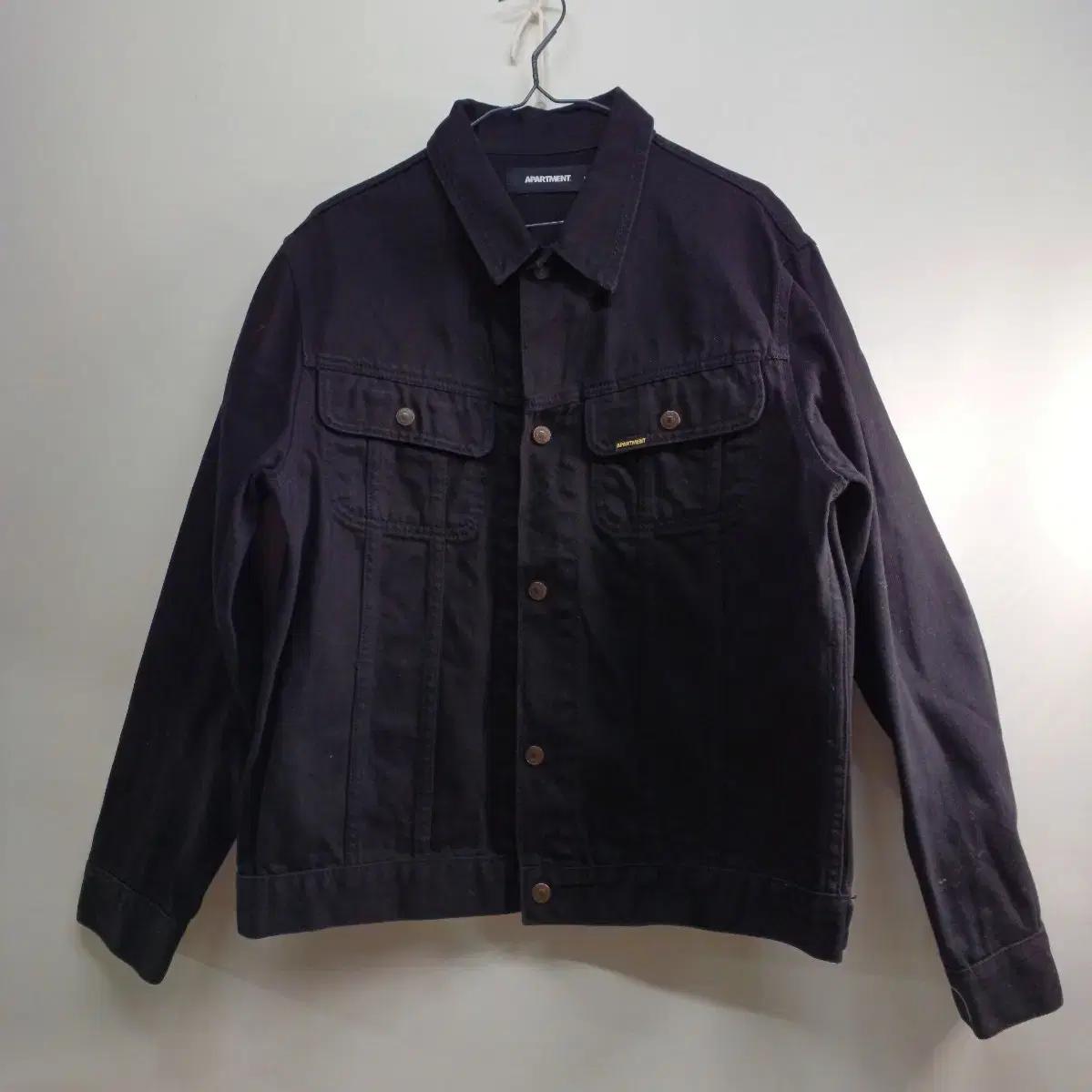 APARTMENT 블랙 데님 자켓95사이즈 봄가을 510530