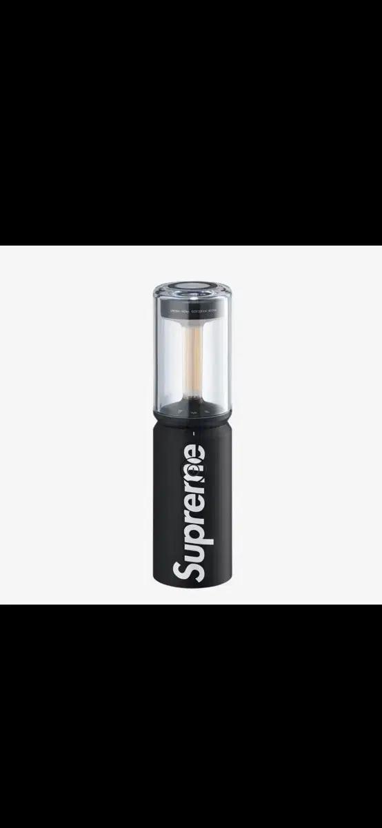 미개봉 슈프림 X 호토 캠프라이트 캠핑 랜턴 블랙