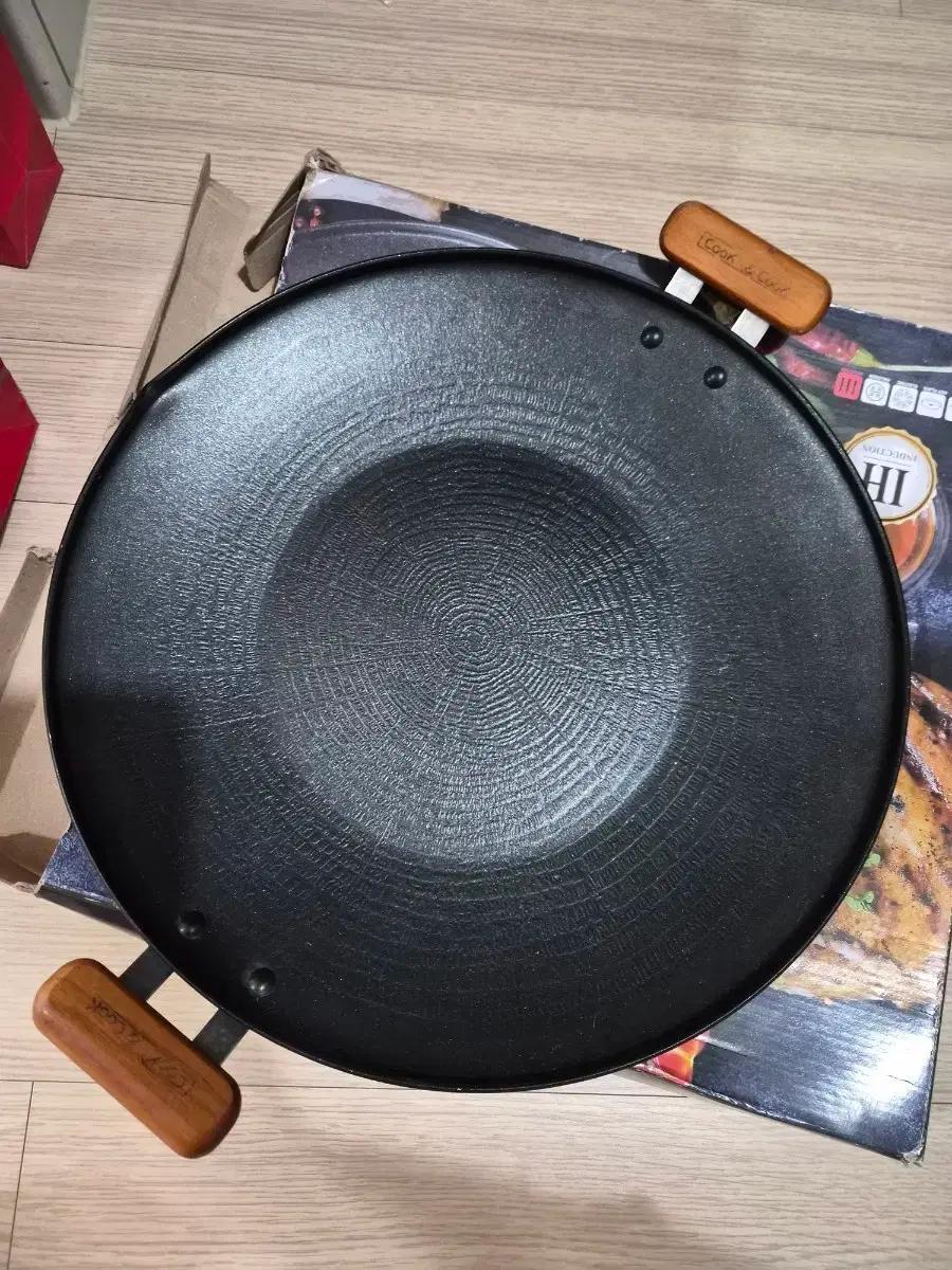 특대형 베로나 인덕션 그리들팬 38cm 캠핑용