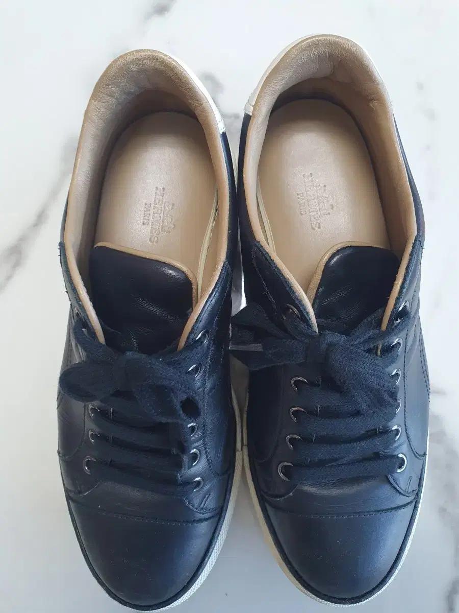 에르메스 블랙 스니커즈 여성 운동화 size245