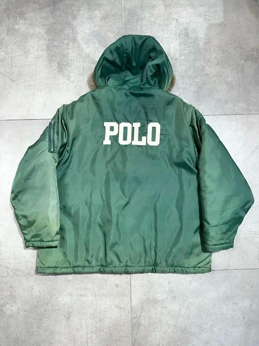 90s 폴로 N-2B 패딩 자켓