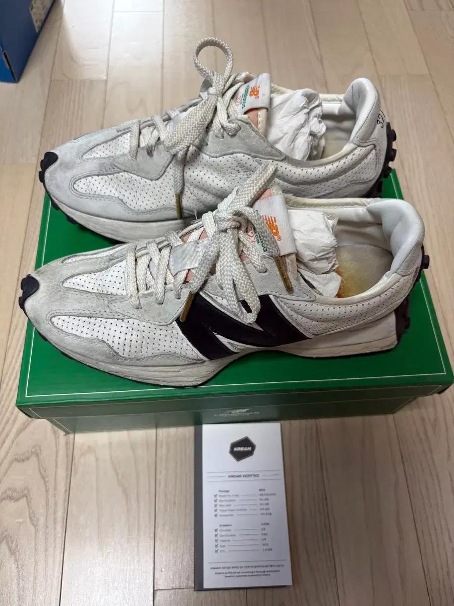 [260] 뉴발란스 x 카사블랑카 327  블랙 그레이