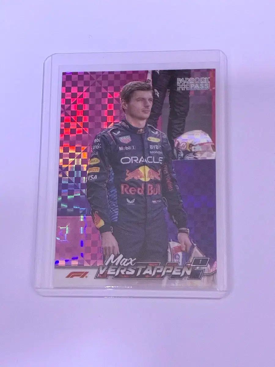 topps f1 막스 베르스타펜 탑스 카드 X 리플렉터