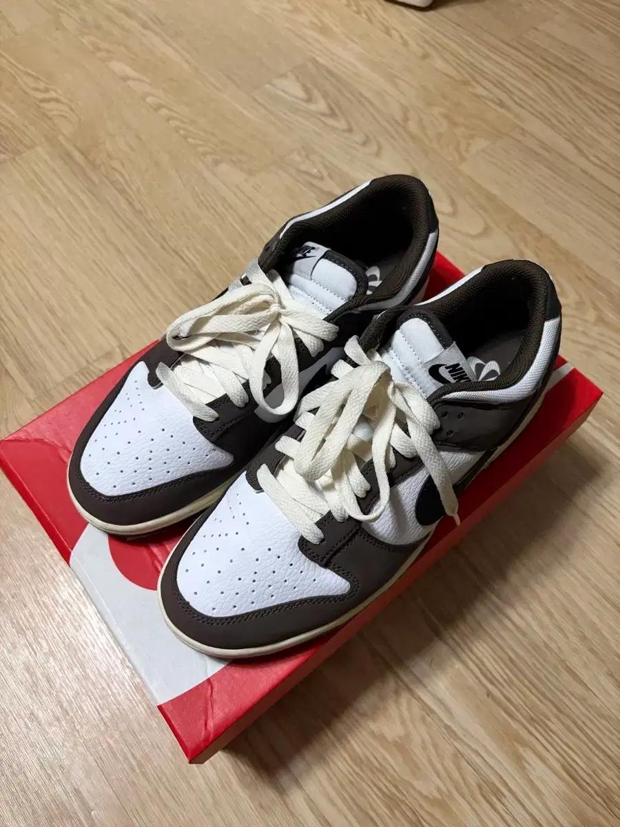 (275)나이키 덩크로우 레트로 넥스트 네이처 바로크 브라운 화이트