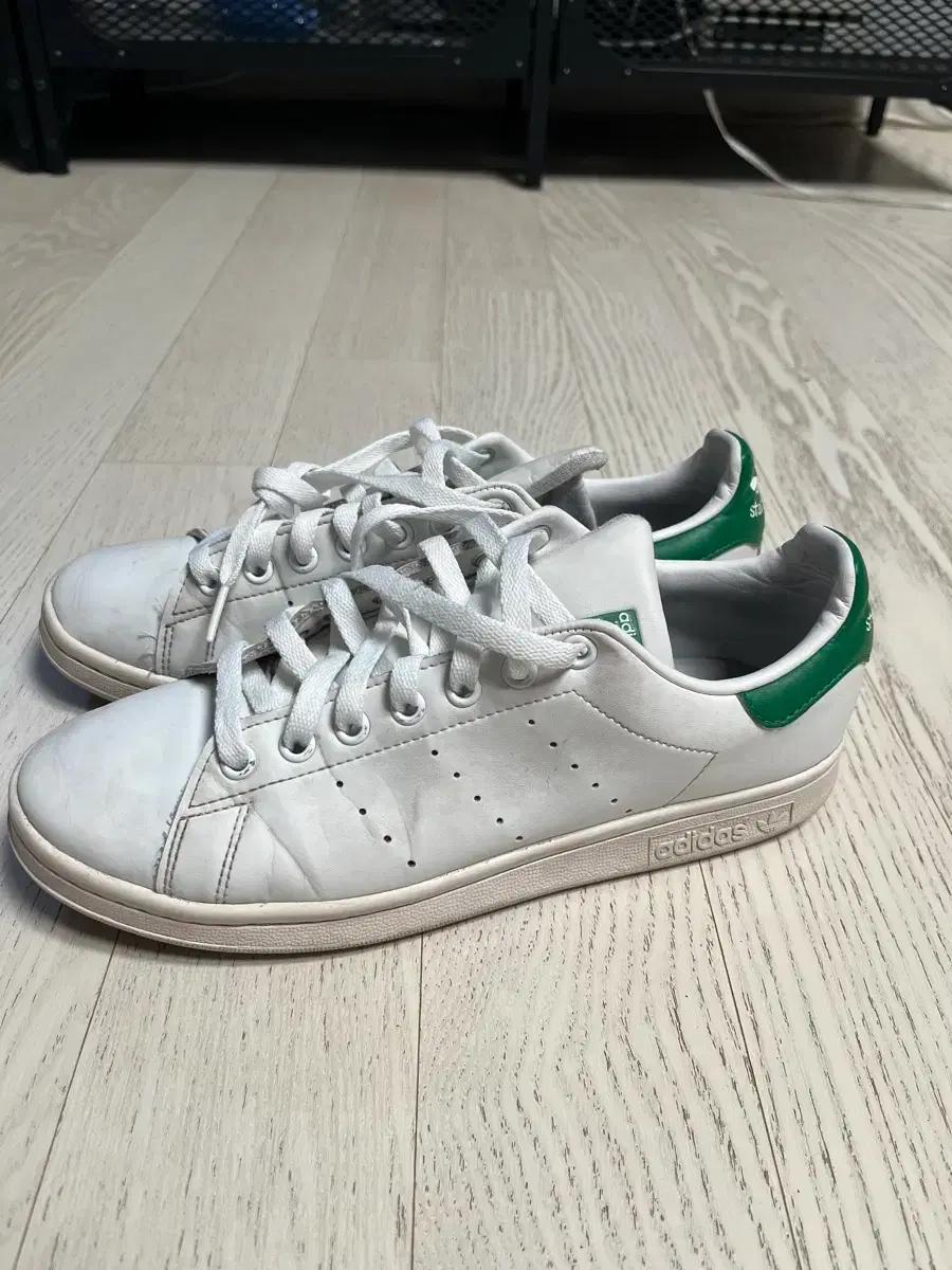 아디다스 스탠스미스 흰초 255